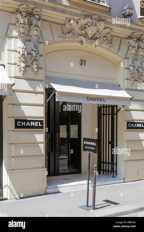 photos de chanel 31 cambon|original chanel store in paris.